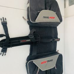 Easy EZY Dog Brand Black Hardness Backpack For Dogs Medium To Large Dog 🐕 For Service Dog Or For Hiking Dog Bag 