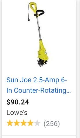 Sunjoe rototiller