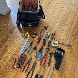 Klein Tools Tradesman Pro 10-Inch Tool Tote Bag