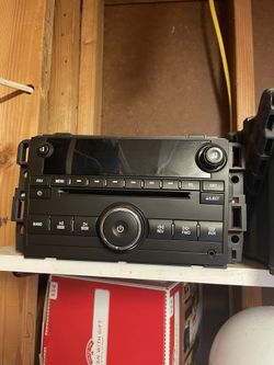 Factory Radio 2013 Silverado