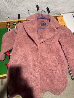 Pink Teddy Coat