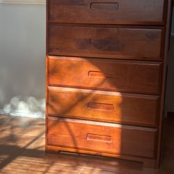 Couch, Recliner And Dresser For Sale