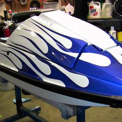 Custom Jet Ski & Boat Paint
