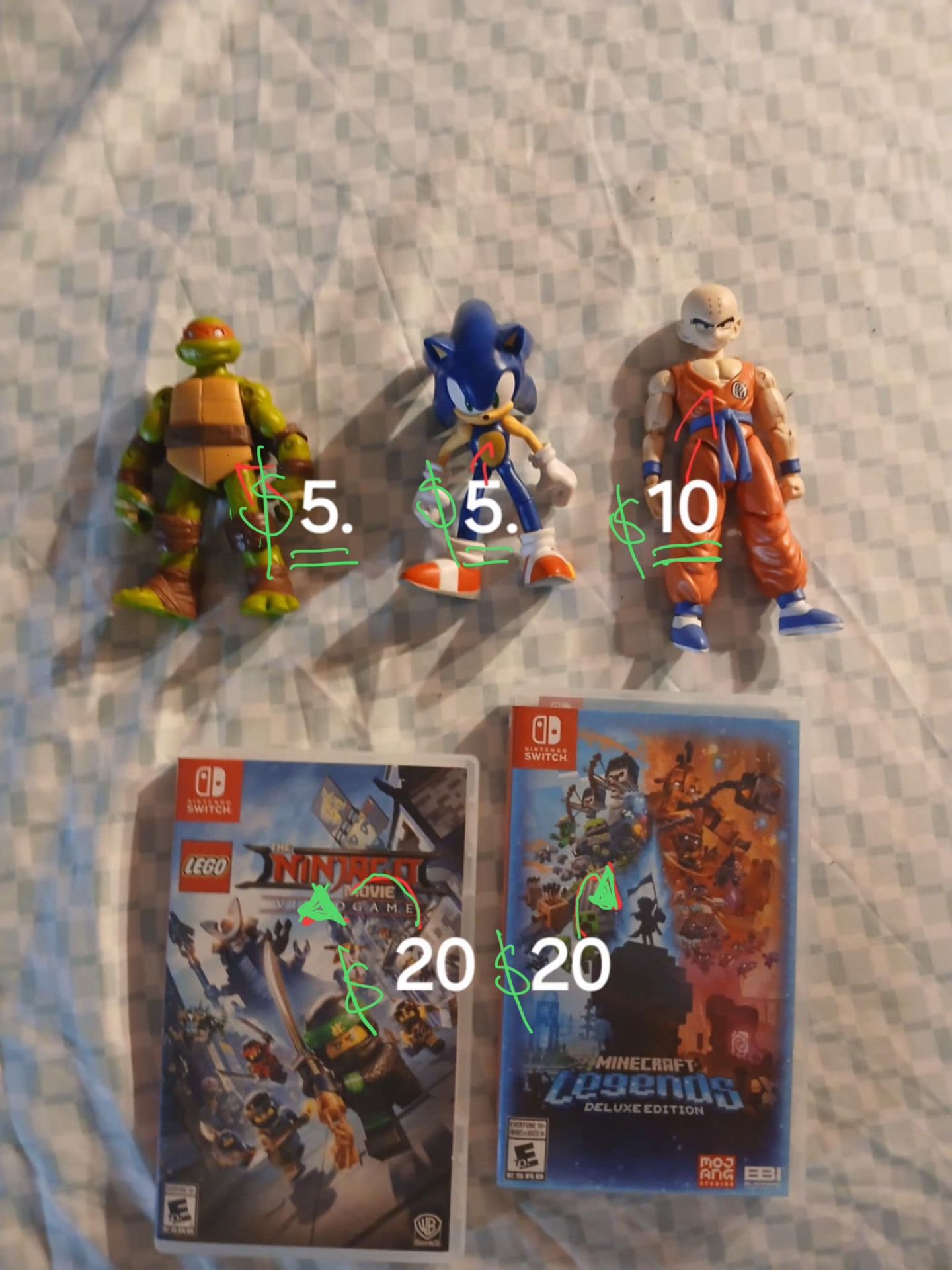 Turtle Ninja, Sonic , Dragon Ball , Nintendo Switch Games
