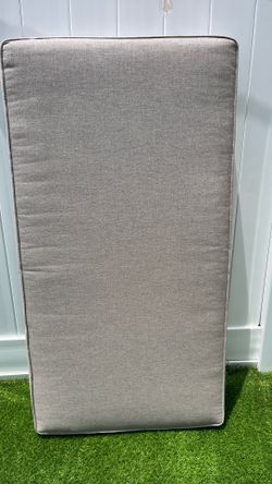 Sunbrella 52.5” L x 28” W x 5” Tall Outdoor Bench Seating Cushion