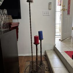 Candle Holder Iron 