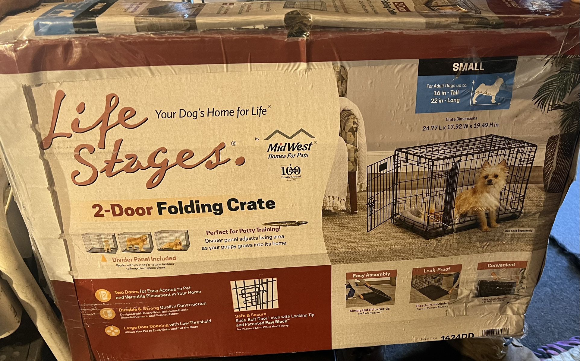 Dog Crate 2 Door 