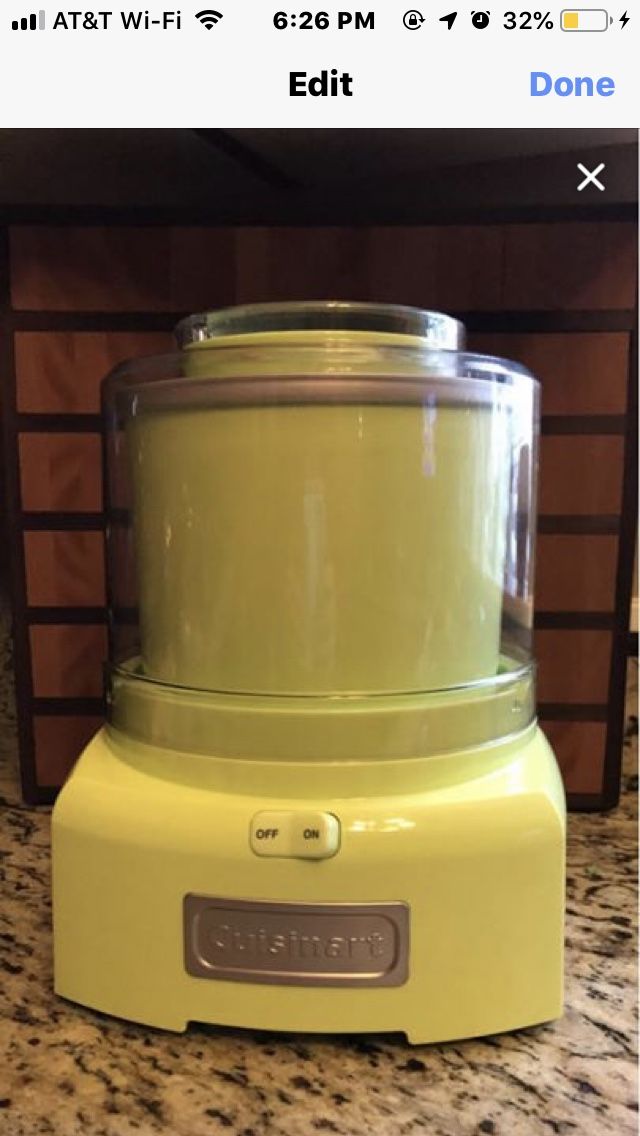 Cuisinart Ice Cream & Sorbet Maker