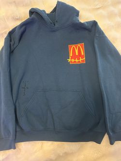 Cactus Jack by Travis Scott Sticker Hoodie 'Legion Blue'