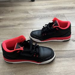 Jordan 3 Crimson Retro GS