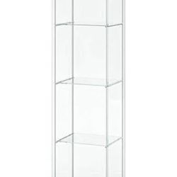 Ikea Glass Curio Display Cabinet White