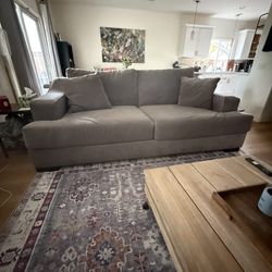 Gray Living Spaces Couch/Sofa