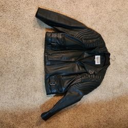 Mens Riding Leather Jacket