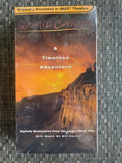 Grand Canyon The Hidden Secrets VHS