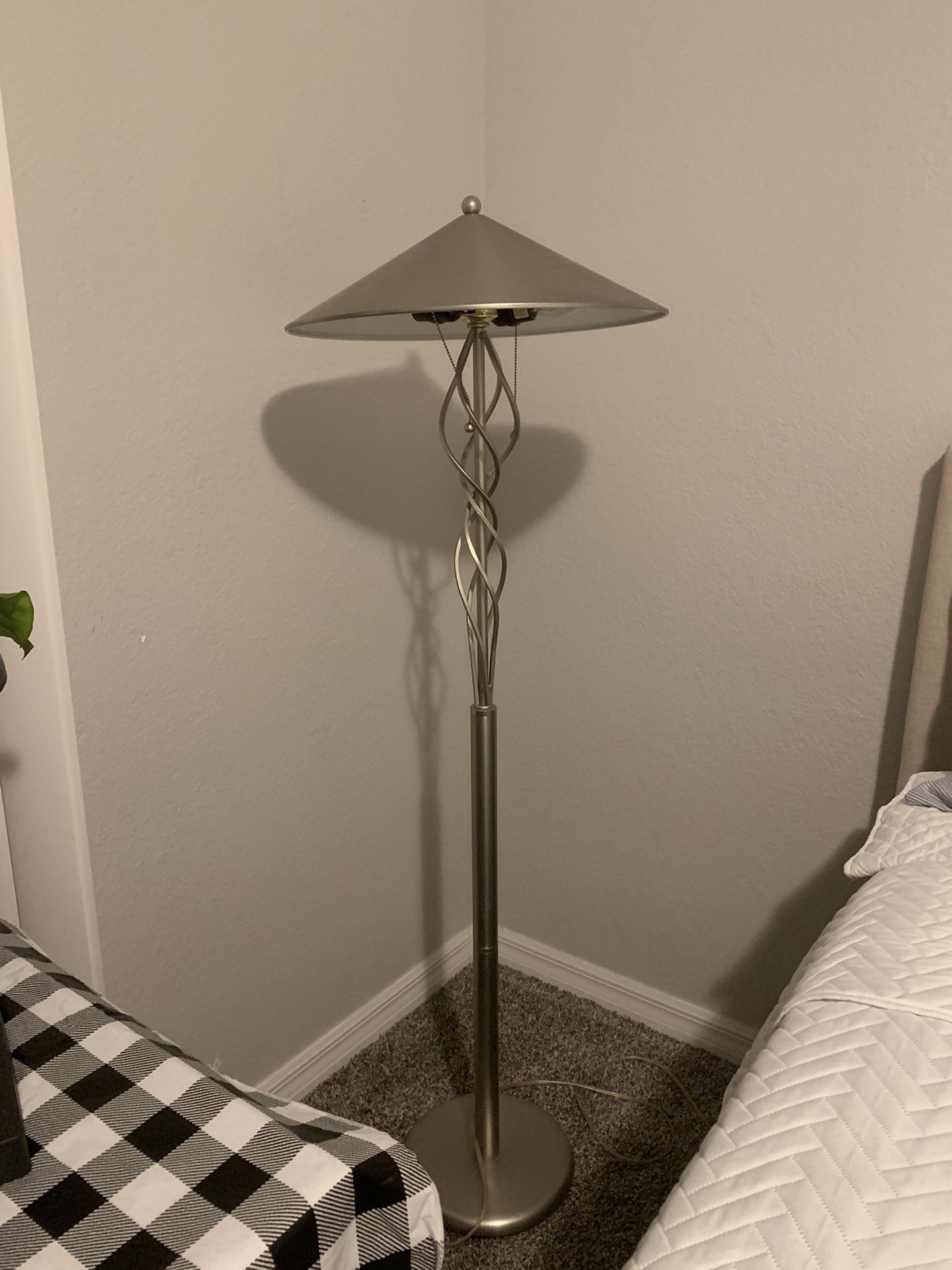 Floor Lamp Stainless Steel 5ft