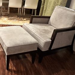 Chair & Ottoman 