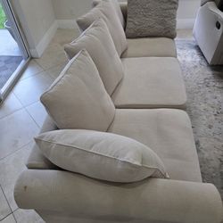 Beautiful Beige/Cream IKEA sofa