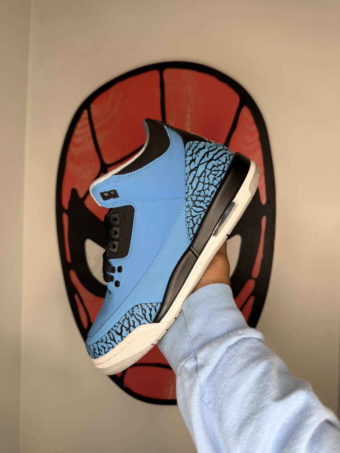 Jordan 3 Powder Blue Size 6.5Y