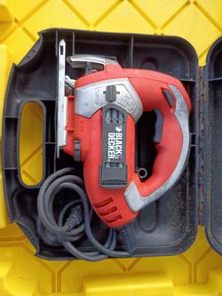 Black & Decker Superpower Jigsaw Excellent In The Case 33 Dollar Dollar Old Best Offer