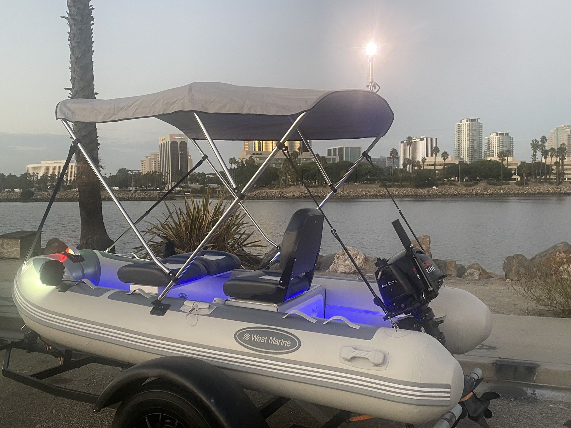 BRAND NEW CUSTOM RIB INFLATABLE BOAT DINGHY for Sale in Downey, CA ...