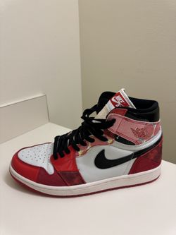 FOR SALE: Air Jordan 1 Retro High OG "Spider-Man: Across the Spider-Verse" Size 11 (Pre-Owned)