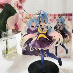No game no life Shiro action figure toy Anime game kid gift