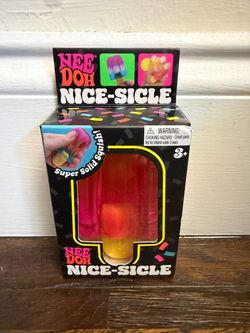 AUTHENTIC Nee Doh Nice-Sicle Popsicle Pink/Orange Brand New Viral TikTok