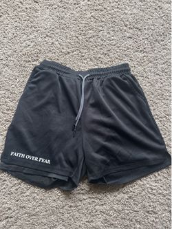 Black Shorts - Faith Over Fear