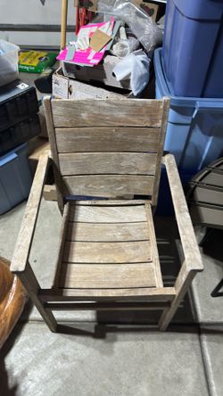 Outdoor chairs, 4