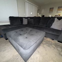 Soaf And ottoman Excellent Condition 