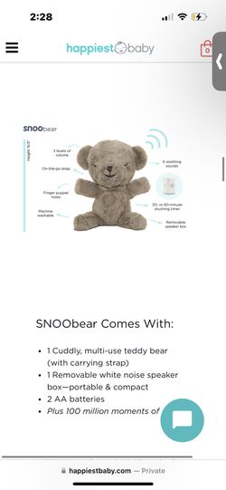 SNOO Bear Sound Machine 