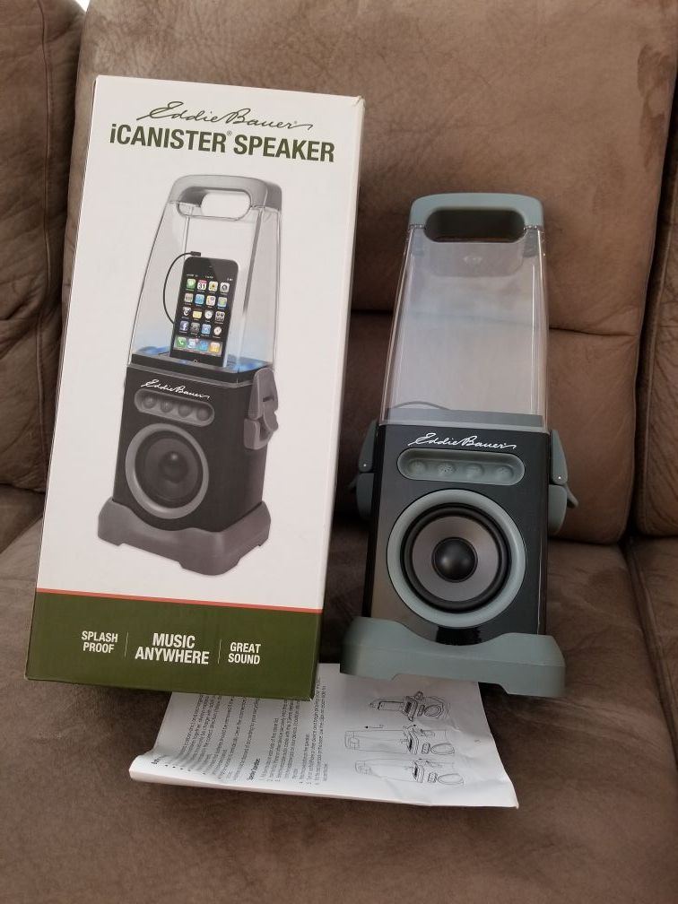 Speaker, Icannister