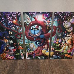 Alice In Wonderland Canvas
