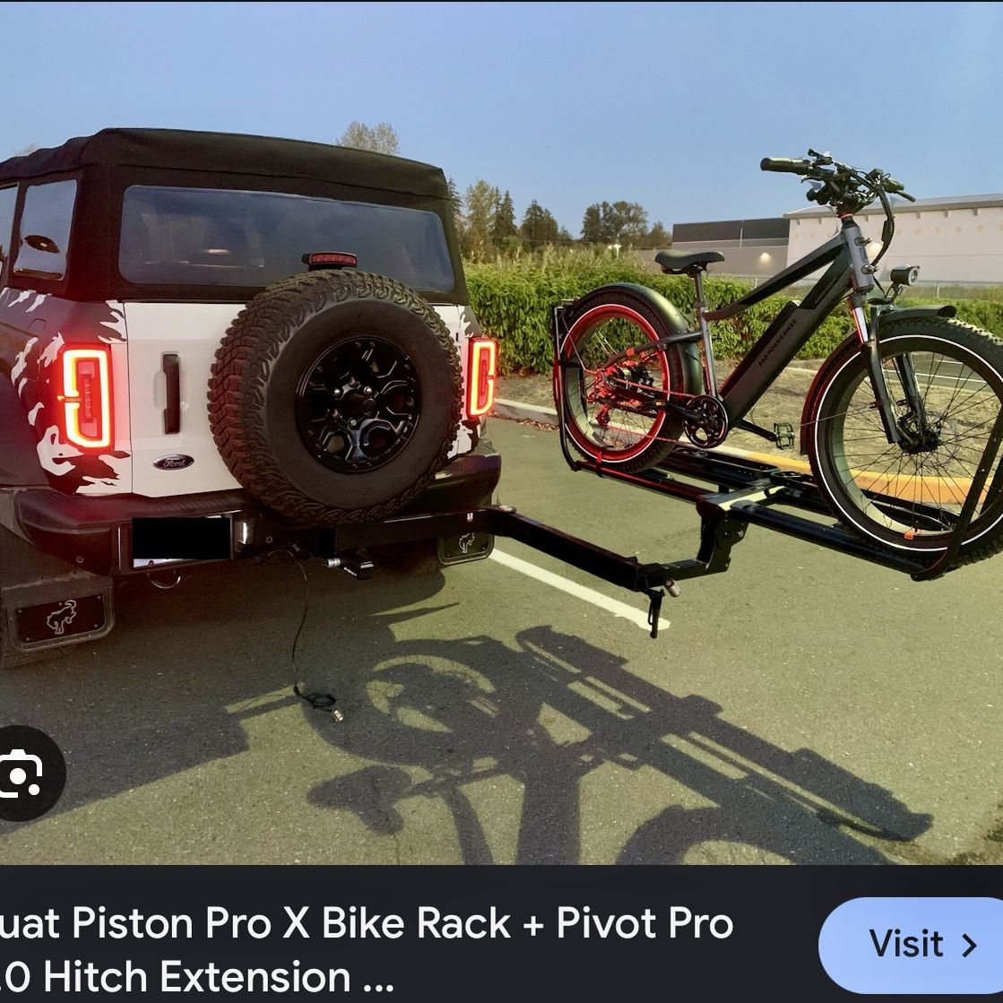 Kuat Piston Pro 2” Swing Away Bike Rack Extender
