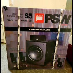 Surround Sound Theater System Bass