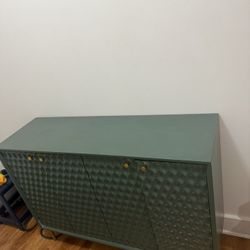 Modern Storage Cabinet / Sideboard 4 Door – Like New