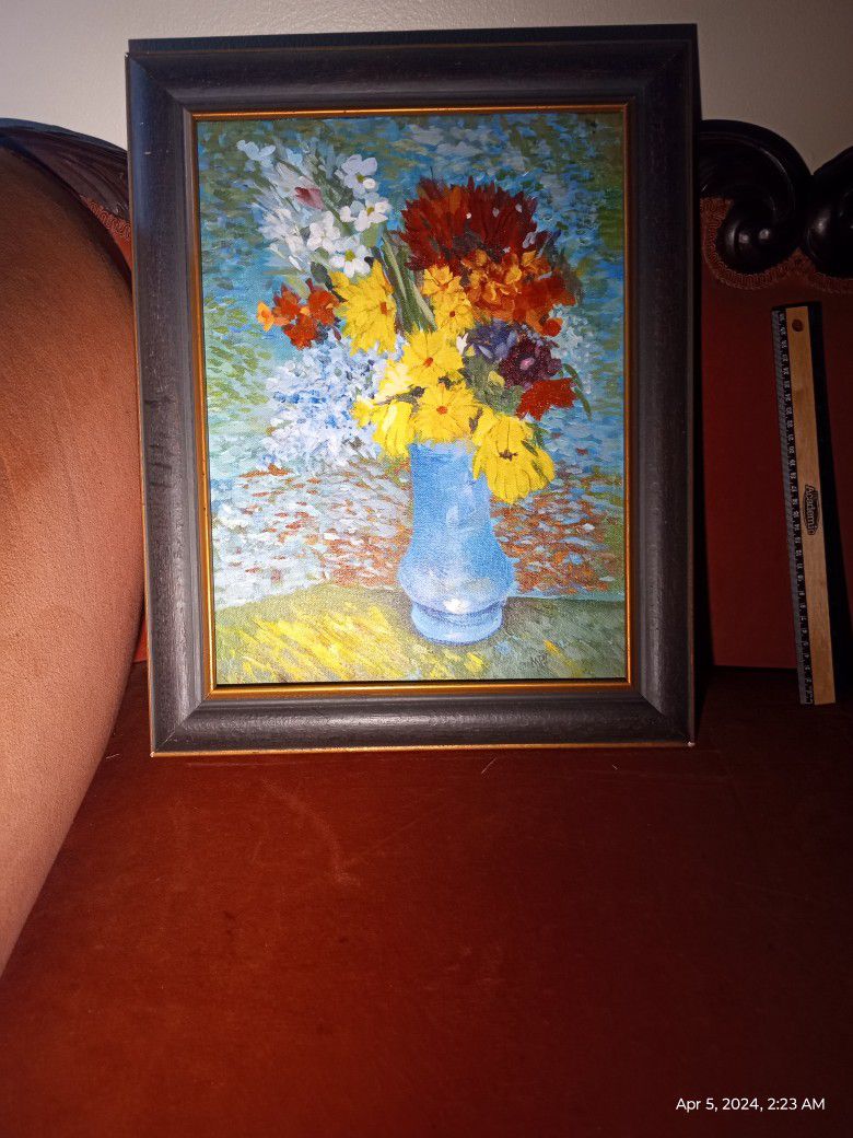 Floral Oil Painting "Signed".