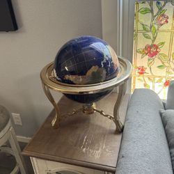 Gemstone World Globe 