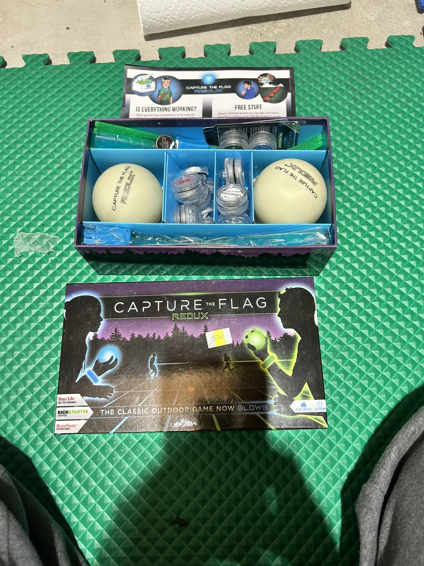 Capture The Flag Redux (outdoor, glow in the dark)