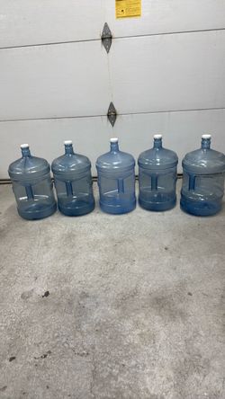 5x - 5 Gallon Water Bottles