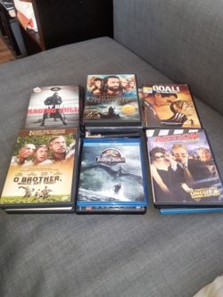 Sixteen Dvds All For. 24 Dollars Or. 3. Dollars For. One