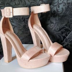 Suede Pump Heels