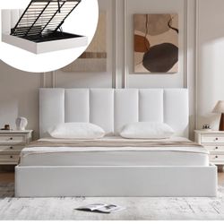 King Size Bed With storage BRAND NEW IN BOX