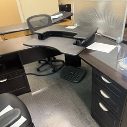 Office Desk Disassembled 