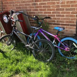 20” And 18” Bikes
