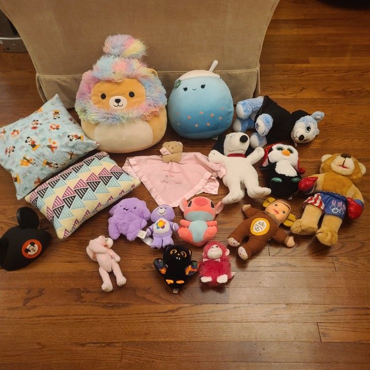 Kids Plush Toys 1=$1