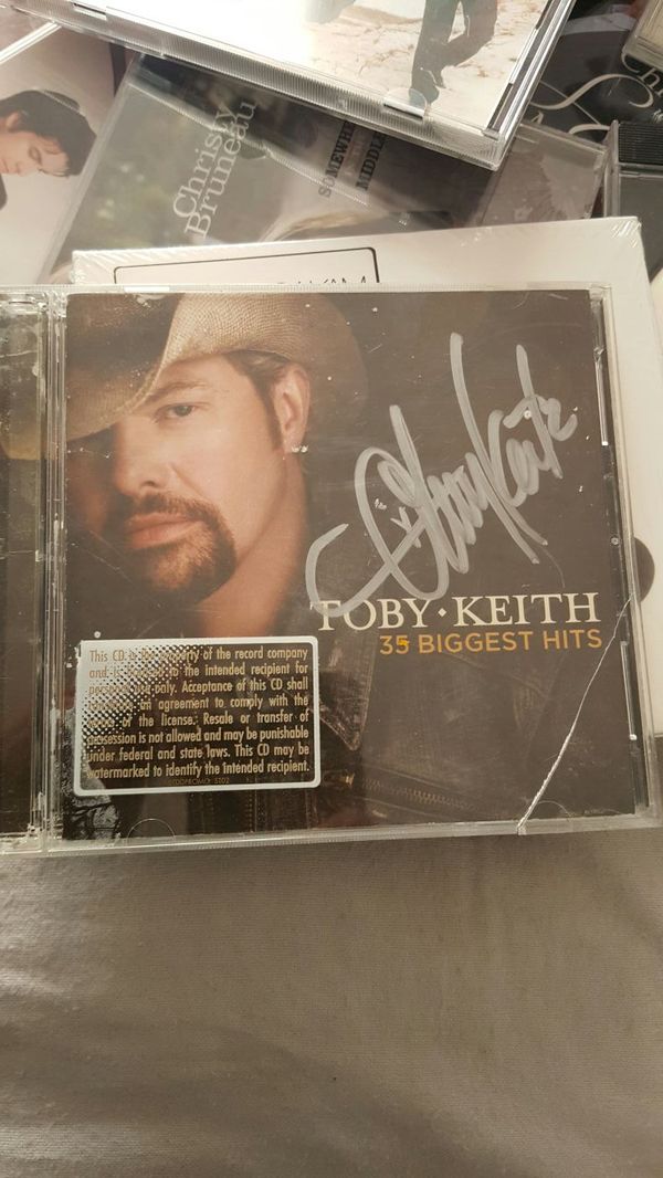 Autographed Toby Keith 35 Biggest Hits For Sale In Scottsdale Az Offerup offerup