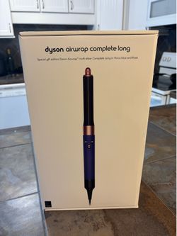 Dyson Airwrap Complete Long Vinca Blue & Rose Gold