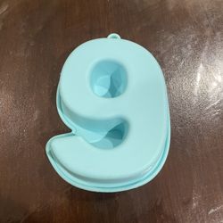 Number 9 Silicone Mold