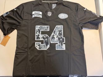 49ers military Warner jersey